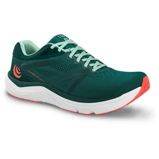 Topo Laufschuhe Magnifly 4 (Dämpfung) emeraldgrün/coral Damen