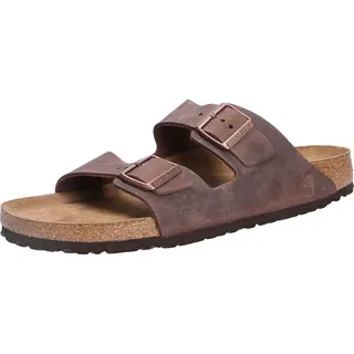 Birkenstock Arizona Weichbettung Nubukleder geölt schmal habana 36