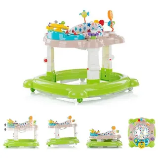 Chipolino Lauflernwagen 4 in 1 Joya Lux, Hopser, Wippe, Activitycenter, Stopper grün