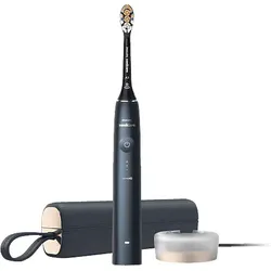 PHILIPS Sonicare HX9992/12 DiamondClean Prestige 9900 mit SenseIQ Elektrische Zahnbürste Mitternachtsblau, Reinigungstechnologie: Schalltechnologie