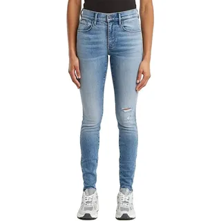 G-Star 3301 Skinny Jeans - Vintage Blue Stream Destroyed - 28 - 30