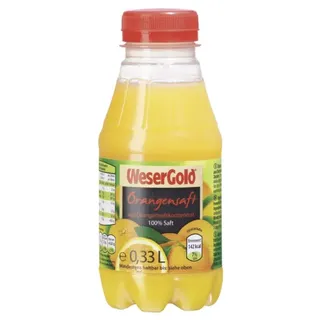 Wesergold Orangensaft 0.33L
