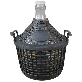 Vina Glasballon im Schutzkorb