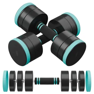 Dripex Hantel Set Verstellbare Kurzhanteln 2er Set 10 kg