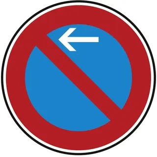 Eingeschränktes Haltverbot, Anfang