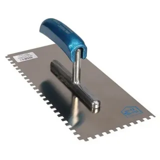 VELLEMAN Glättekelle - Gebogener Griff - Gezähnt 8 X 8 Mm - Jung