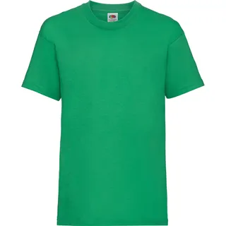 Fruit of the Loom Valueweight T Kids Basic T-shirt in versch. Farben und Größen, maigrün, 128