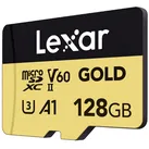Lexar Gold MicroSDXC 128 GB, UHS-II, U3, V60