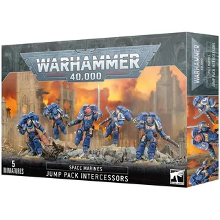 Games Workshop Warhammer 40k - Space Marines Intercessors Avec Reacteurs Dorsaux