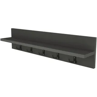 [en.casa] Wandgarderobe Hammarö grau
