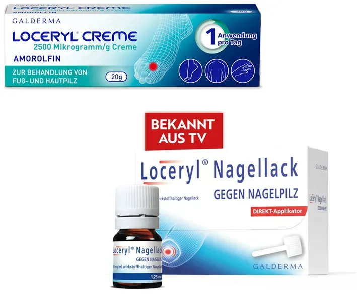 Loceryl Nagellack + Loceryl Creme Set 1 St Sparset