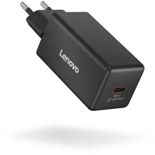 Lenovo 65W Mini USB-C GaN Ladegerät/ Netzteil Schwarz, 1x USB-C