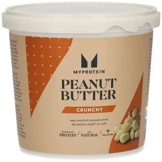 MYPROTEIN Natural Peanut Butter, 1000 g, Crunchy