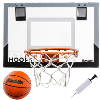 Franklin Sports 54132X Mini-Basketballkorb für die Tür, Slam Dunk genehmigt, bruchfest, Zubehör enthalten, 45,1 x 30,5 cm