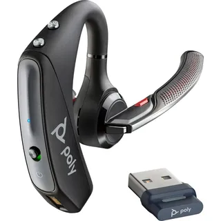Poly Voyager 5200 UC - Headset - Ohrstöpsel - über dem Ohr angebracht
