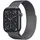 GPS + Cellular 46mm Slate Titanium Milanese Loop slate S/M