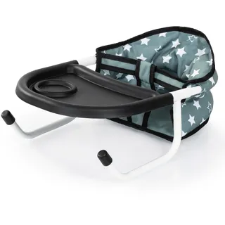 Bayer Design 65858AA Tischsitz für Puppen, Puppensitz, Zubehör für Babypuppen, Nordisches grün, Klein