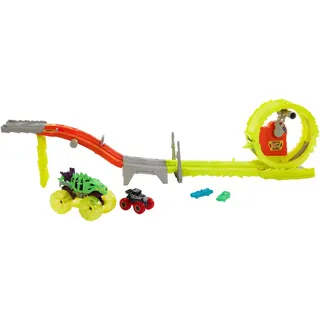 Mattel Hot Wheels Monster Trucks Power Verfolgungsjagd
