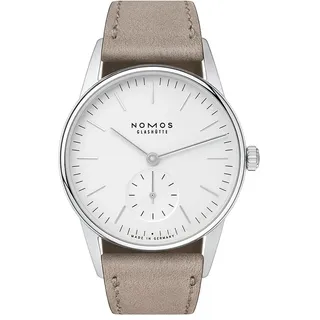 Nomos Glashütte Damenuhr Orion 33 weiss 324 - silber