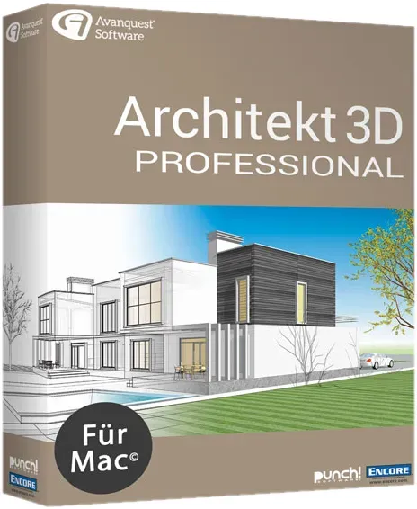 Avanquest Architekt 3D 20 Professional | für MAC | Sofortdownload