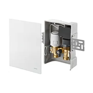 OVENTROP Temperaturregler Unibox TQ-RTL R-Tronic weiß, für Raum- und Rücklauf