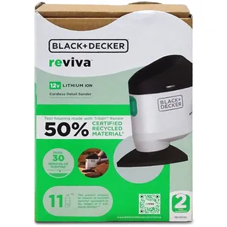 Black & Decker REVDS12C-QW Akku-Deltaschleifer