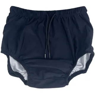 AQX Wiederverwendbare Schwimmwindeln für Erwachsene, spezielle Bedürfnisse, waschbare Stoffwindeln auslaufsicher, Schwimmwindeln für Inkontinenzschutz Unisex (L, Blau)