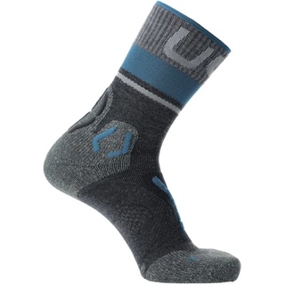 Uyn Trekking One Merino Lange Socken - Grey / Blue - EU 45-47
