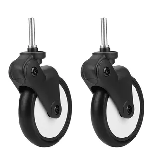 Kinderwagen-Gummiräder, KinderwagenErsatz, Ersatz-Kinderwagen Yoyo Babyzen Gummiräder Vorne Hinten, Zubehör für Yoya Vovo Kinderwagen mit Werkzeug (Ein Paar Vorderräder)