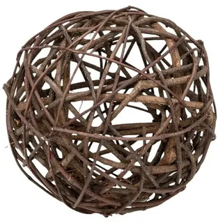 NaDeco Brunch Ball Natur, Durchmesser ca. 16cm Regenkugel | Rankenkugel | Rattanball | Rattankugel | Rebenhügel | Dekokugel | Dekobälle | Weidenkugel | Weidenbälle | Naturkugel