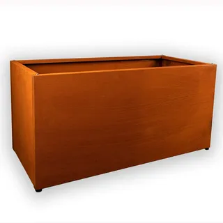 Köhko Designer Hochbeet (mit Bodenplatte) aus Cortenstahl Kräuterbeet trog cm......