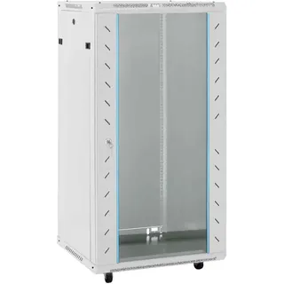vidaXL 22U Netzwerkschrank auf Rollen 19" IP20