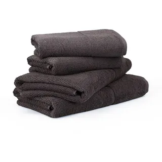 for Frottana Handtuchset Pearl 4-TLG in graphite - Gr.: onesize