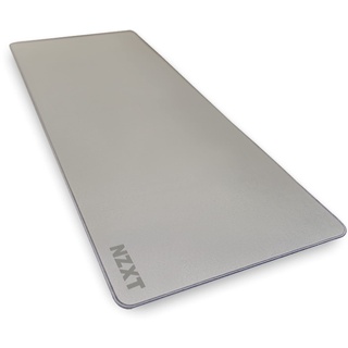 NZXT Mouse Pad MXL900 - MM-XXLSP-GR - 900MM X 350MM - Schmutzabweisende Beschichtung - Reibungsarme Oberfläche - Weiche und Glatte Oberfläche - rutschfeste Gummibasis - Grau, Large