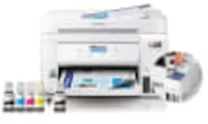 Epson EcoTank ET-4856 A4-Multifunktions-Wi-Fi-Tintentankdrucker, mit einem im Lieferumfang enthaltenen Vorrat an Tinten bis zu 3 Jahren