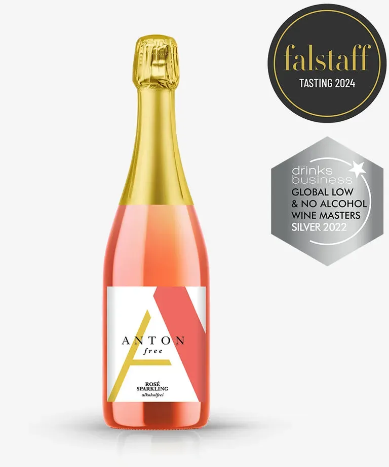 ROSÉ SPARKLING FREE: Wunderschöner prickelnder Rosé aus dem Hause Anton