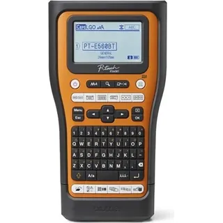 Brother PTE560BTVP Bluetooth Qwerty Etikettiermaschine - Orange / Black - One Size