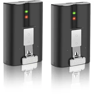 Schnellwechsel-Akku Kompatibel mit Ring, 2 Stück Akku kompatibel für Ring Video Doorbell 2/3/3+/4 Stick Up Cam (2/3nd Gen), Spotlight