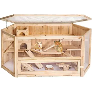 Hti-Living Kleintierkäfig Hamsterkäfig