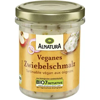 Alnatura Veganes Zwiebelschmalz, 1 x 150 g