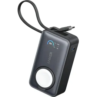 Anker MagGo Powerbank 10.000mAh für Apple Watch Black Stone