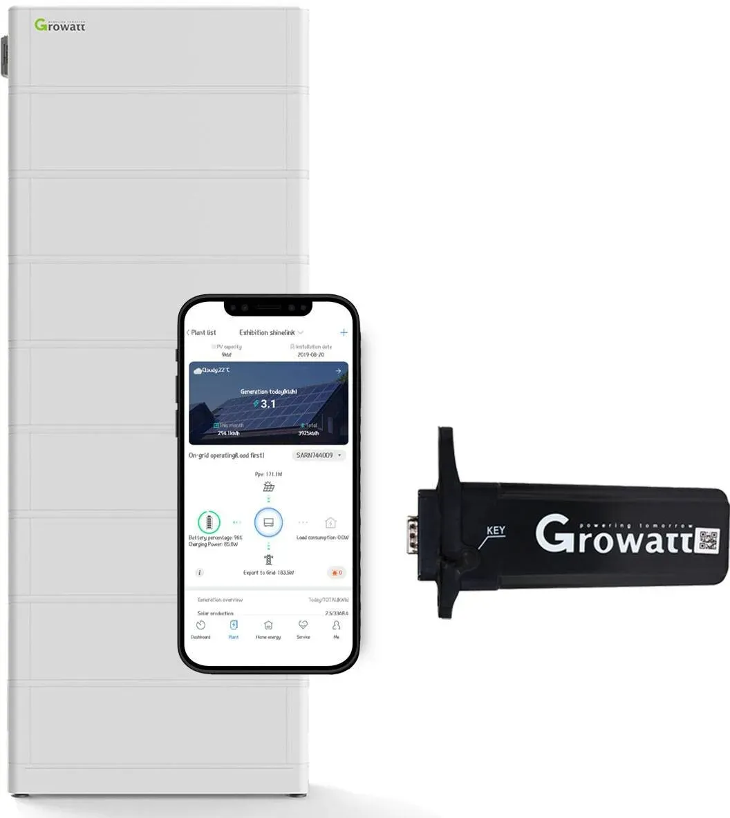 Growatt ARK 20,4kWh Hochvolt-Speicher für Growatt SPH TL3-BH-UP
