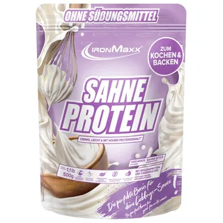 IronMaxx Sahne Protein Pulver 500 g
