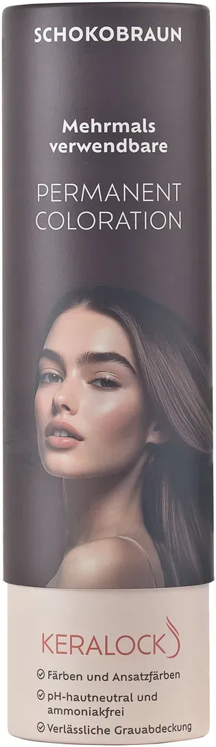 KERALOCK Permanent Coloration - braun