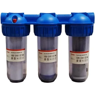 Ibo Wasserfilter Vorfilter 3-Stufen Wasserfilterpatronen