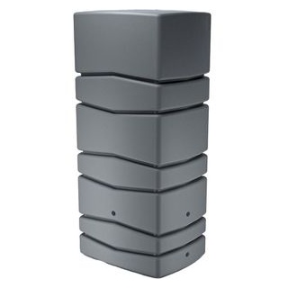 Aqua Tower Regenwasserbehälter 650 l grau
