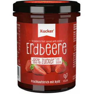Xucker Fruchtaufstrich - 220g - Erdbeer