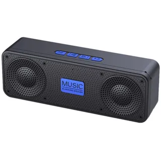 MRNHA Tragbares UKW-Radio, Mini-MP3-Musikplayer, Unterstützt TF-Karte, U-Disk, USB-Laderadio, Einfach zu Bedienen.