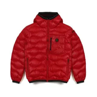 Blauer Unisex für Kinder. 24WBLKC03067 Brinton Junior Mantel rot (16años= 176cm), Lässig, Polyester, Kinderbekleidung