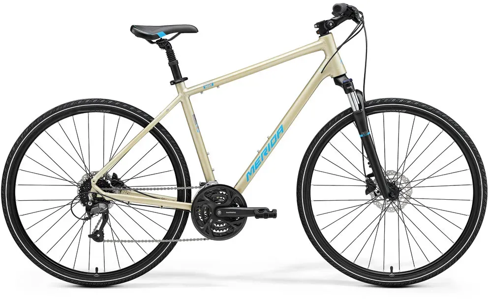 MERIDA Crossbike CROSSWAY 40 - Uni., s.champagne/blue (M)